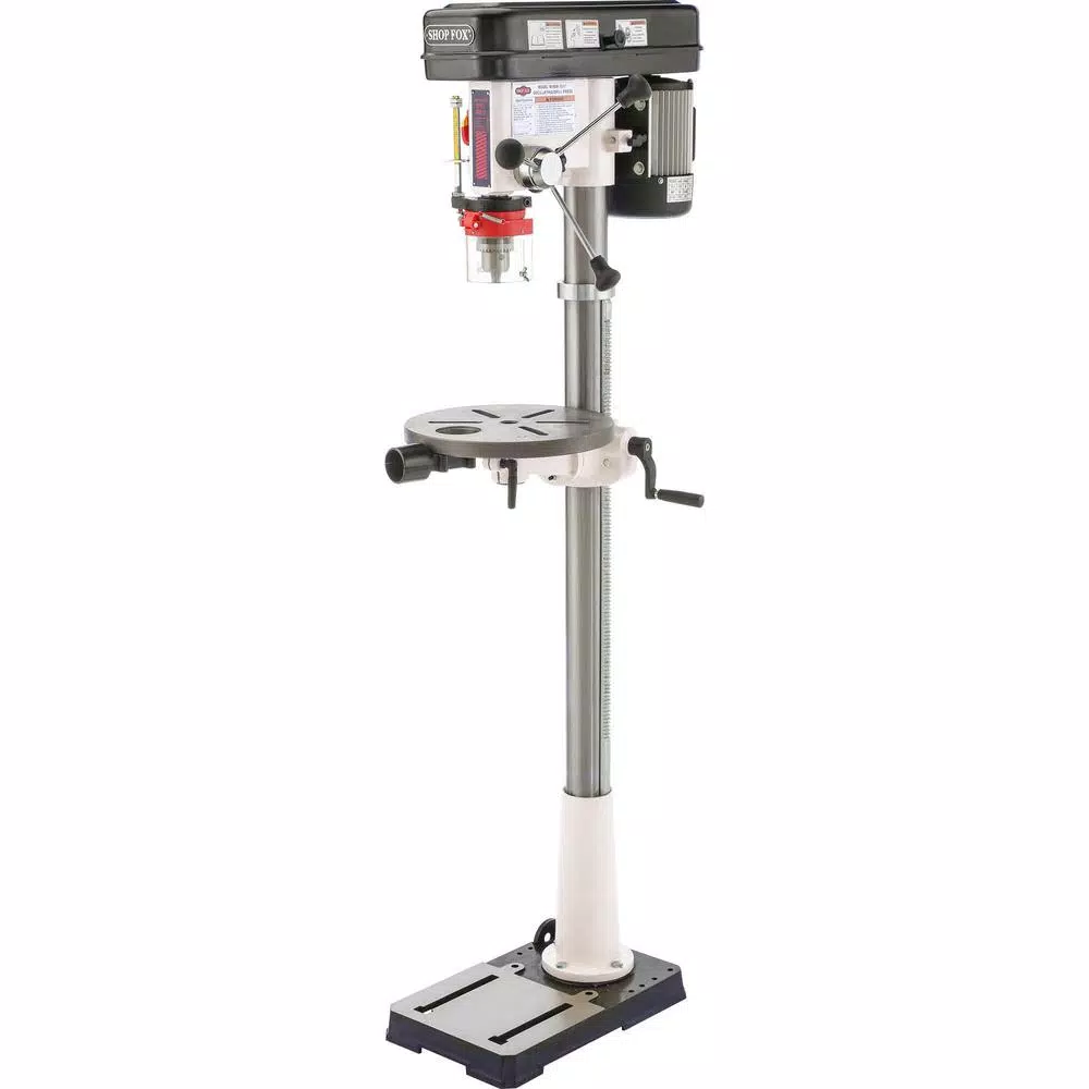 Shop Fox 13-1/4 in. Oscillating Floor Drill Press and#8211; XDC Depot - Mycitystee