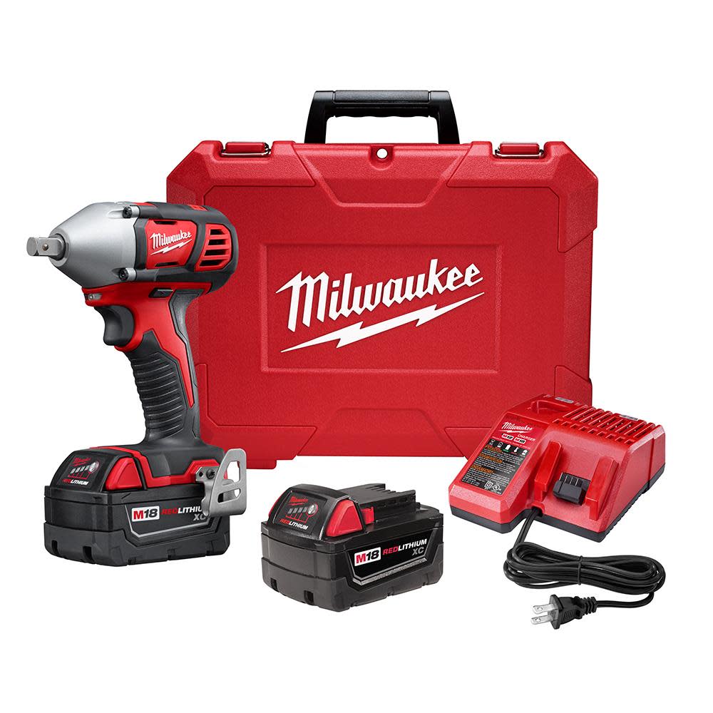 Milwaukee M18 1/2 In. Impact Wrench XC Kit 2659-22 from Milwaukee - Mycitystee