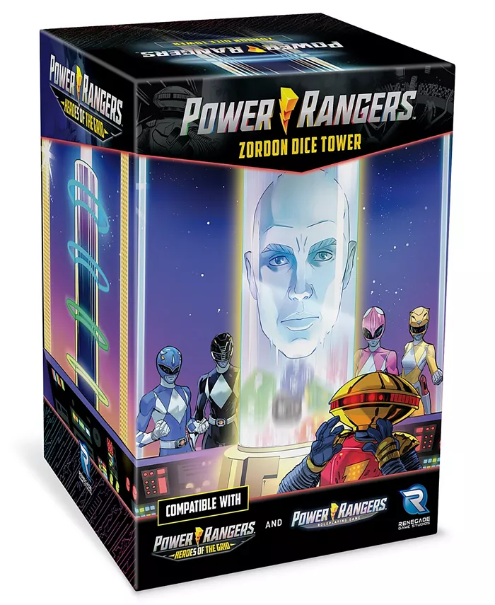 Renegade Game Studios Power Rangers Zordon Dice Tower Gm Screen Compatible with Power Rangers Roleplaying Game Power Rangers Heroes of The Grid， Game - Mycitystee