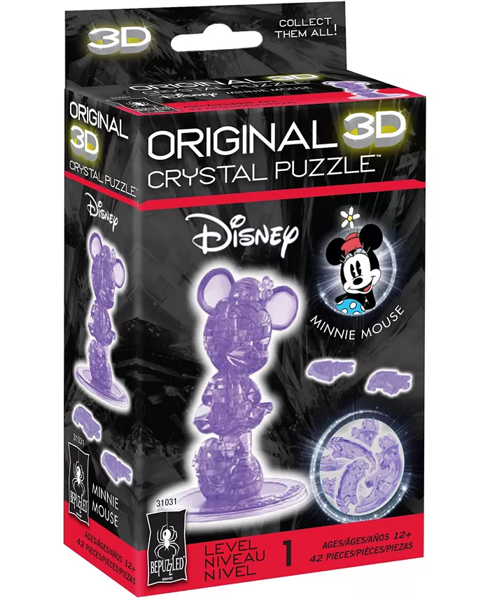 BePuzzled 3D Crystal Puzzle - Disney Minnie Mouse， 2nd Edition - Mycitystee