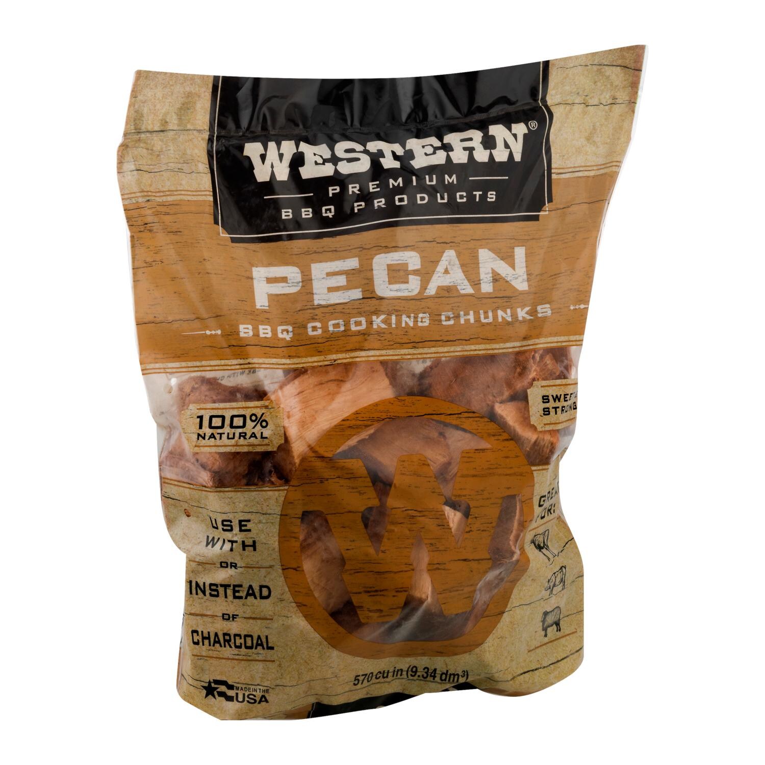 Western Pecan BBQ Cooking Chunks (1/3 Cu. Ft.) - Mycitystee