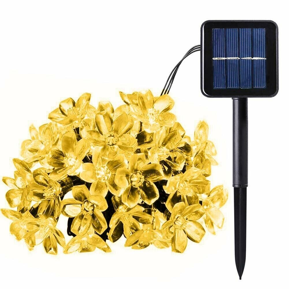 30LED 6.5m Solar Cherry Blossom String Decorative Light - Mycitystee