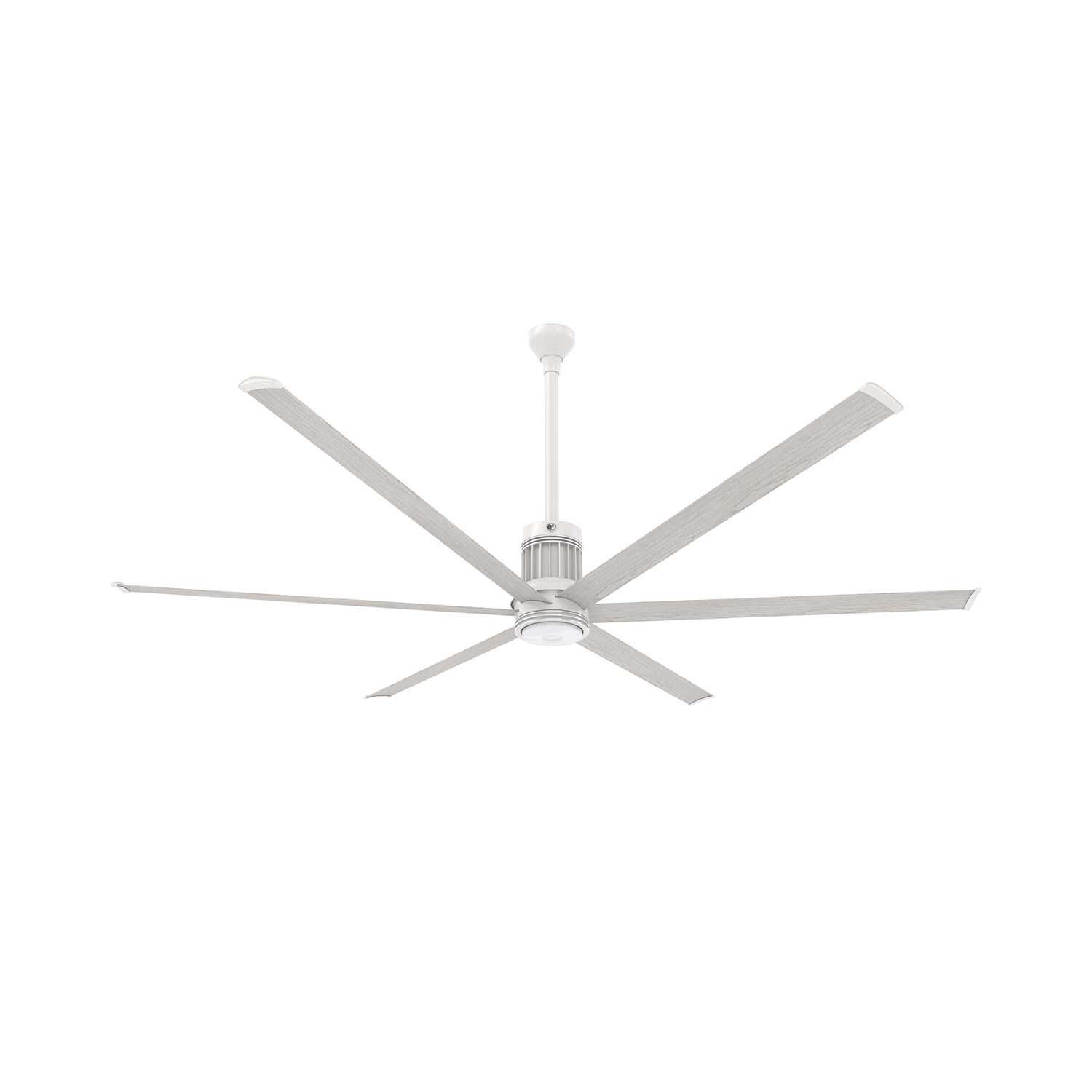 96-Inch i6 Ceiling Fan Universal Mount W/24-Inch Ext Tube Driftwood by Big Ass Fans - Mycitystee