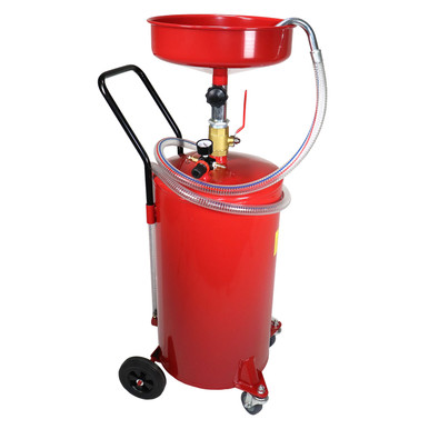 Dragway Tools Portable Industrial 18 Gallon Oil Waste Drain Tank Pan - Mycitystee