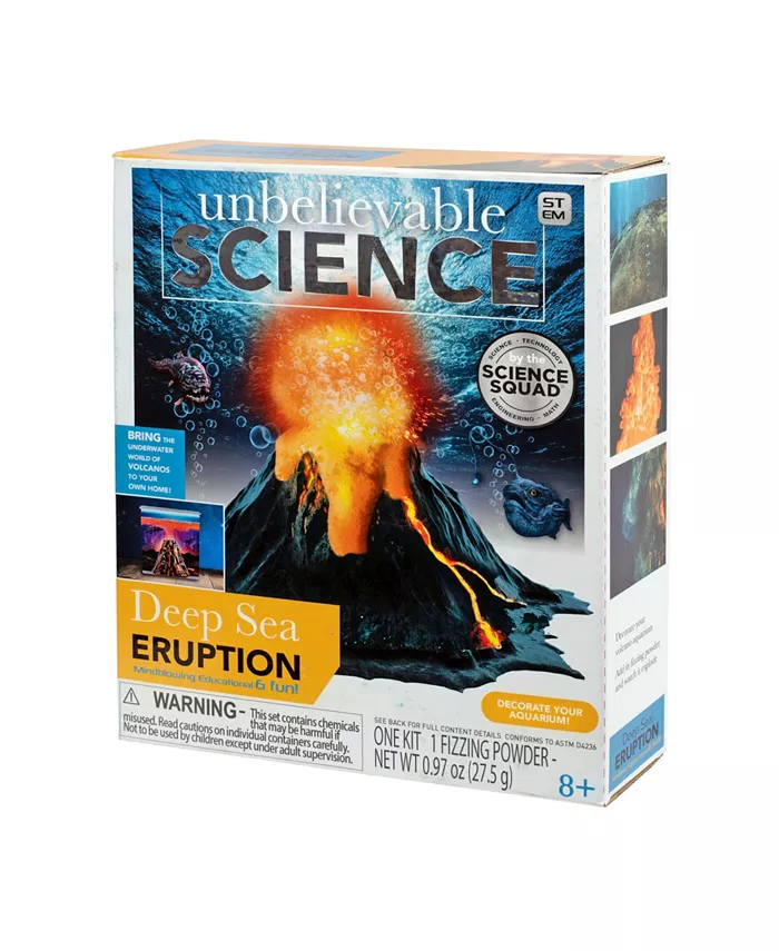 RMS Unbelievable Science Deep Sea Eruption Experiment， Set of 10 - Mycitystee