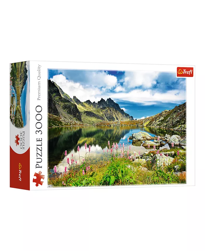 Trefl Red 3000 Piece Puzzle- Starole Nia Ski Pond， Tatras， Slovakia or Wodarczyk - Mycitystee