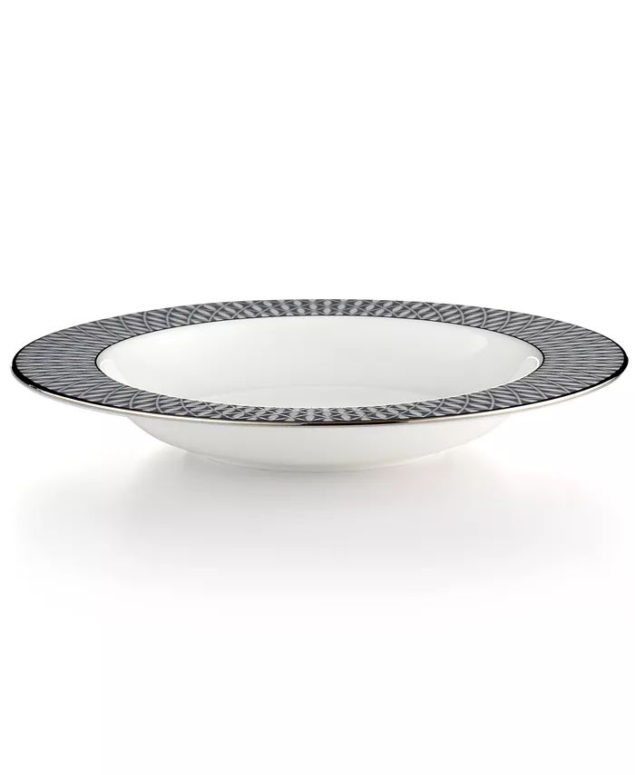 kate spade new york Mercer Drive Platinum Rim Soup Bowl - Mycitystee