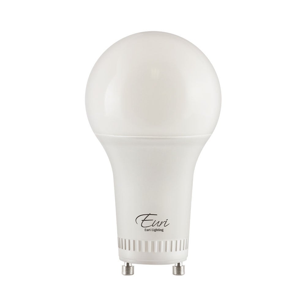 Euri Lighting 8-Watt， Dimmable， GU24 Base， LED A19 Light Bulb (2-pack) - Mycitystee