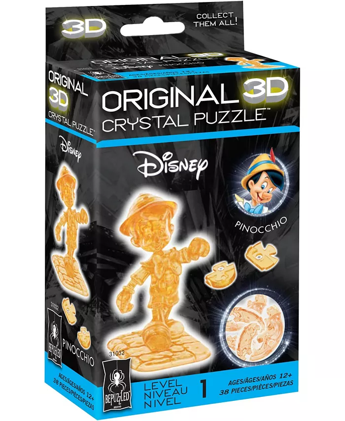 BePuzzled 3D Crystal Puzzle - Disney Pinocchio - Mycitystee