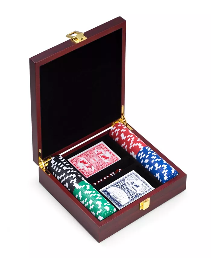 Bey-Berk 100 Chip Poker Set - Mycitystee