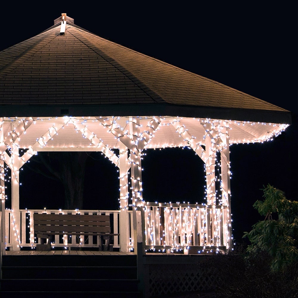 Solar Powered 225 LED Outdoor String Lights - Multiple Color Options - Mycitystee