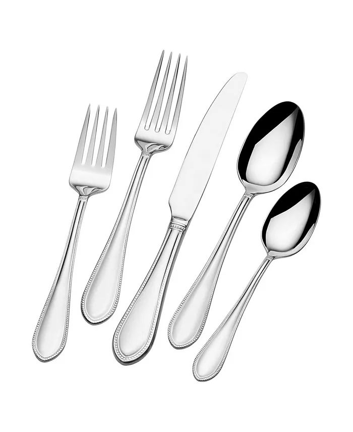 Mikasa Daphney 65-PC Flatware Set， Service for 12 - Mycitystee