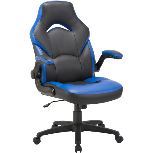 Lorell Bucket Seat High-back Gaming Chair (84386) - Mycitystee