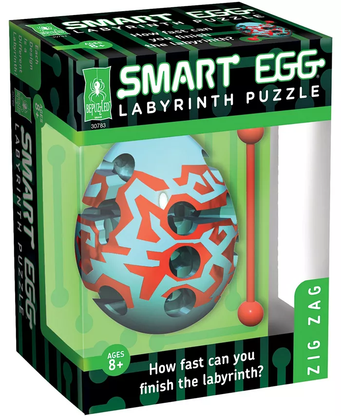 BePuzzled Smart Egg Labyrinth Puzzle - Zig Zag - Mycitystee