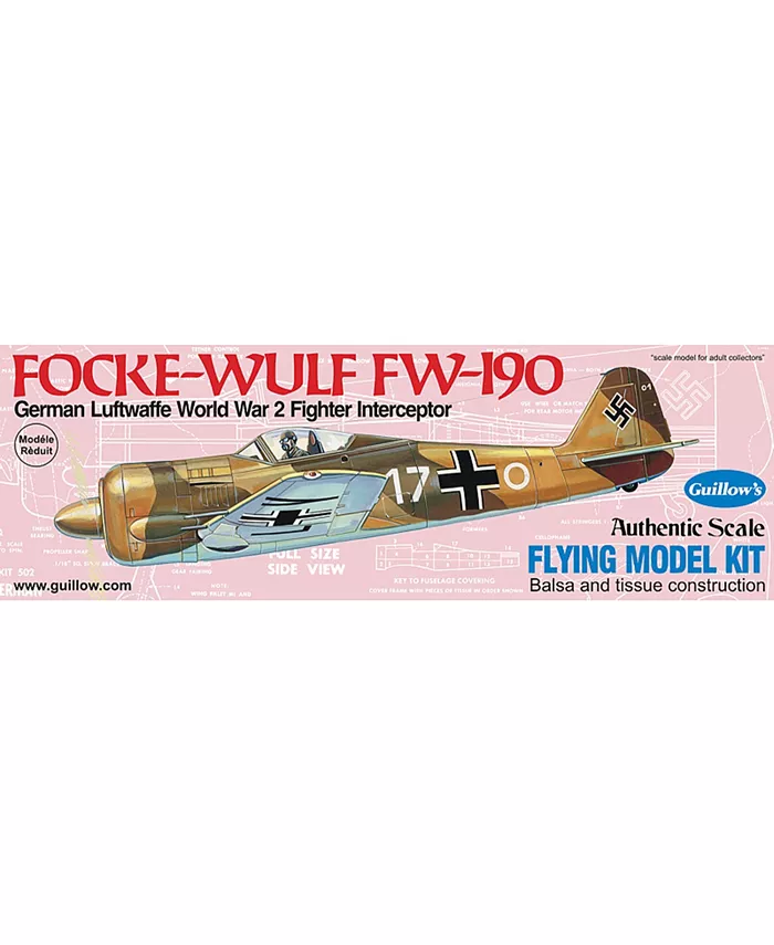 Bendon Focke-Wulf FW-190 Model Kit - Mycitystee