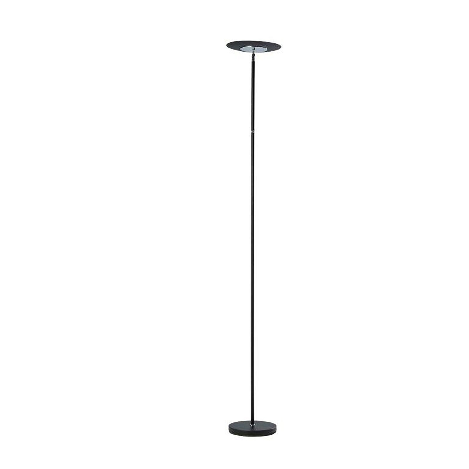 Linea LED Adjustable Torchiere Metal Floor Lamp - Mycitystee