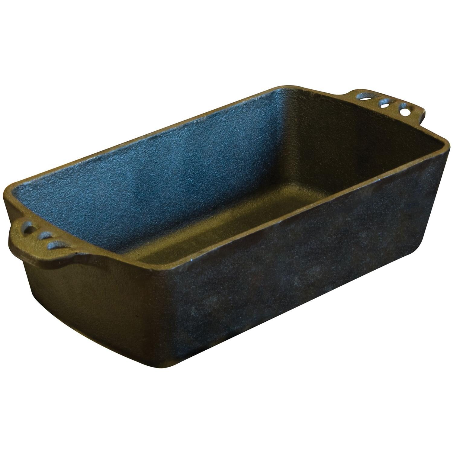 Camp Chef Seasoned Cast Iron Bread Pan - Mycitystee