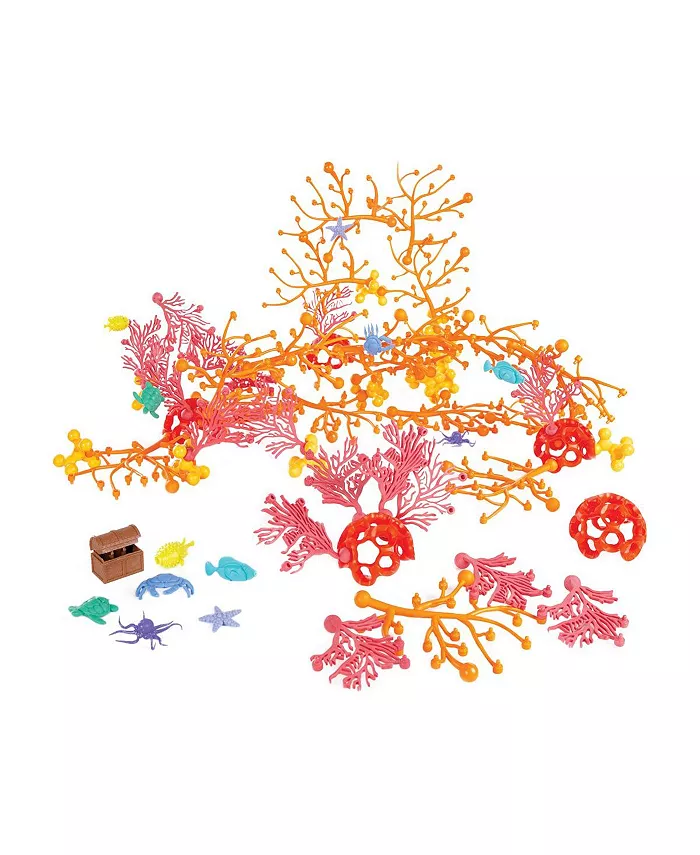 Guidecraft Coral Connection Set - 70 Pieces - Mycitystee