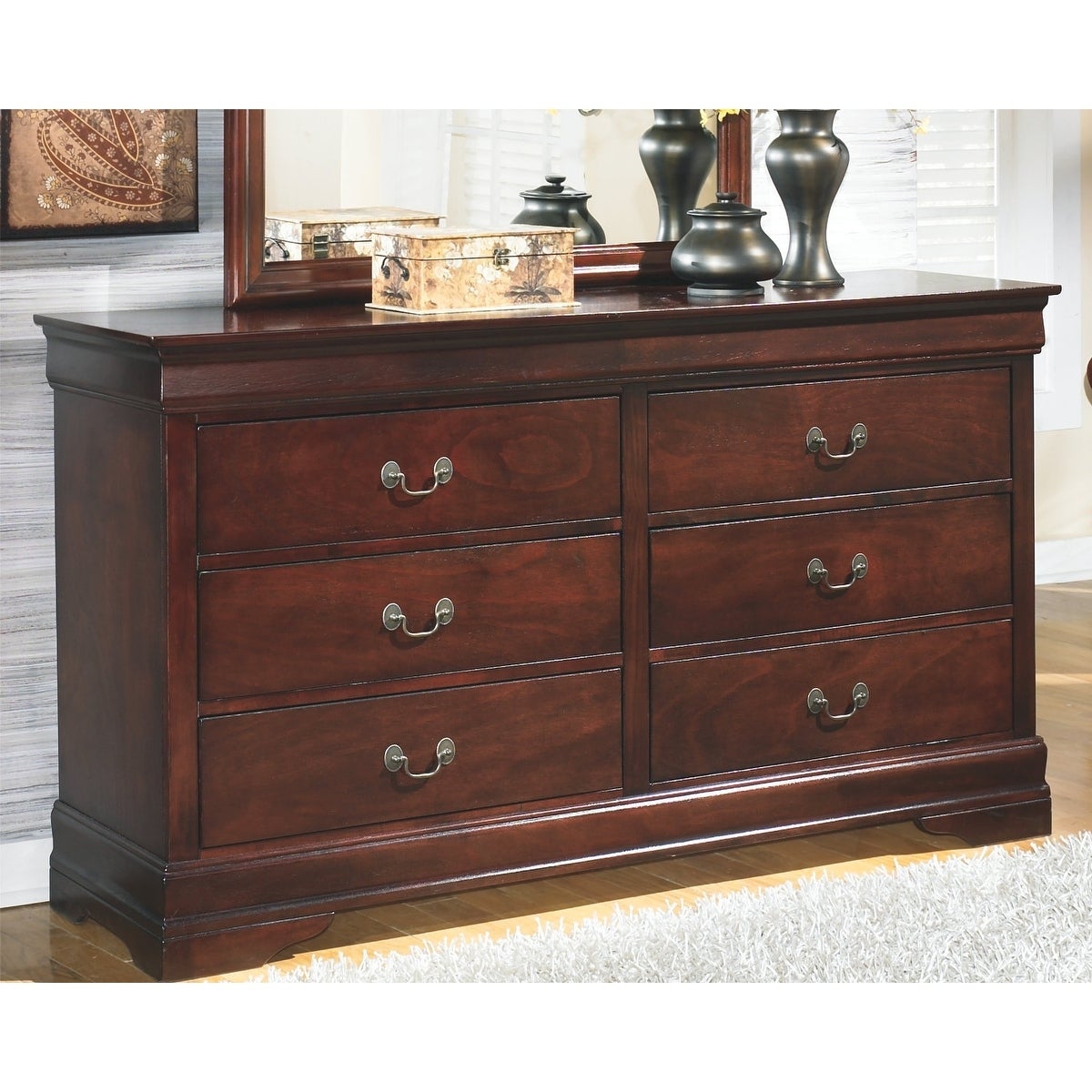 Alisdair Traditional Dark Brown Dresser - - 27415566 - Mycitystee