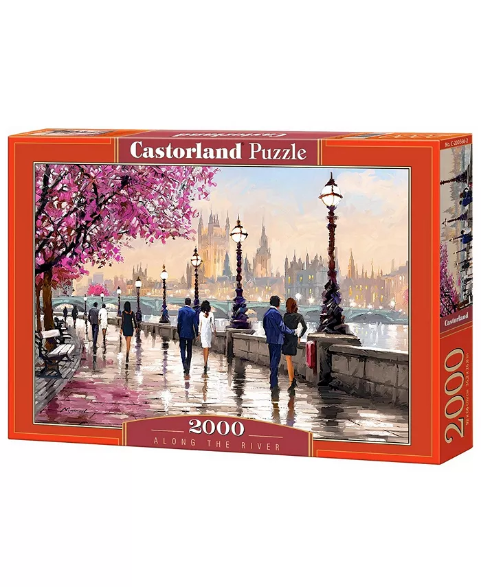 Castorland Along the River Jigsaw Puzzle Set， 2000 Piece - Mycitystee