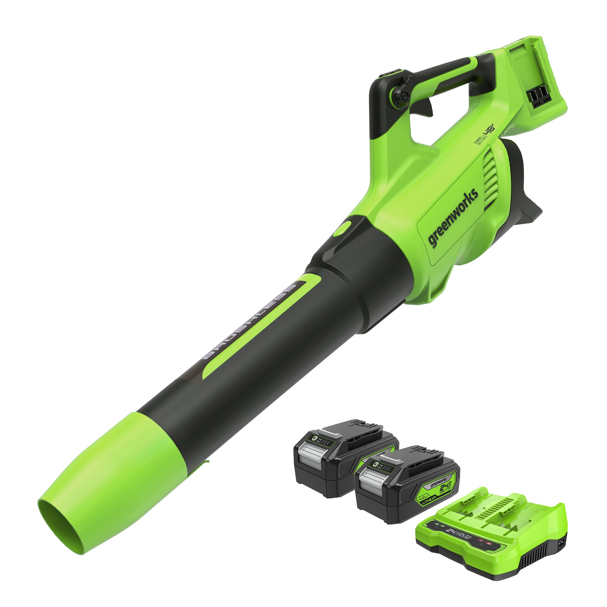 48V (2 x 24V) Leaf Blower | Greenworks Tools - Mycitystee