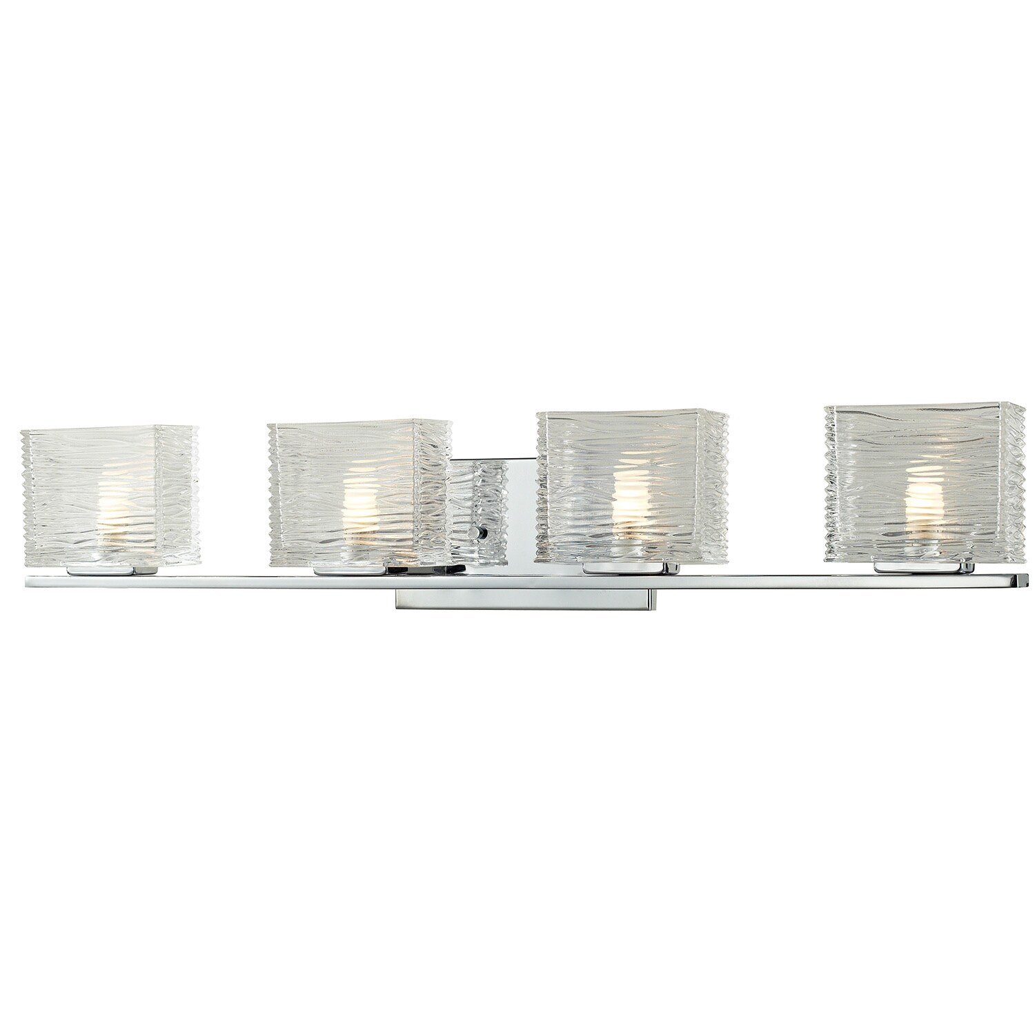 Avery Home Lighting Jaol 4-light Polished Chrome Vanity Light - Silver - Mycitystee