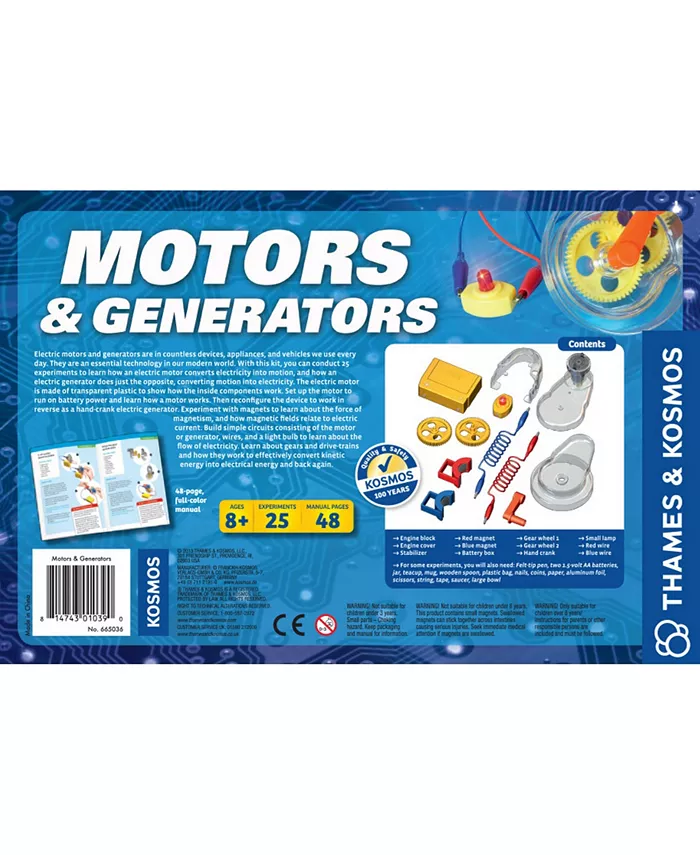 Thames Kosmos Motors and Generators - Mycitystee
