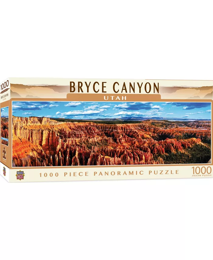 MasterPieces Puzzles American Vista Panoramic - Bryce Canyon 1000 Piece Puzzle - Mycitystee