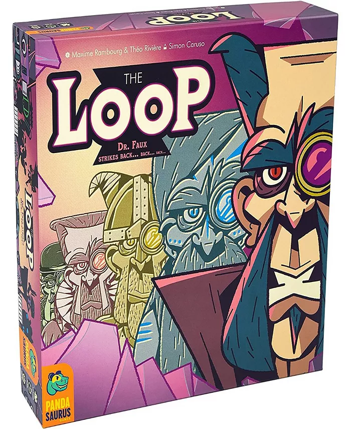 Pandasaurus Games The Loop Strategy Cooperative Board Game for Adults - Mycitystee