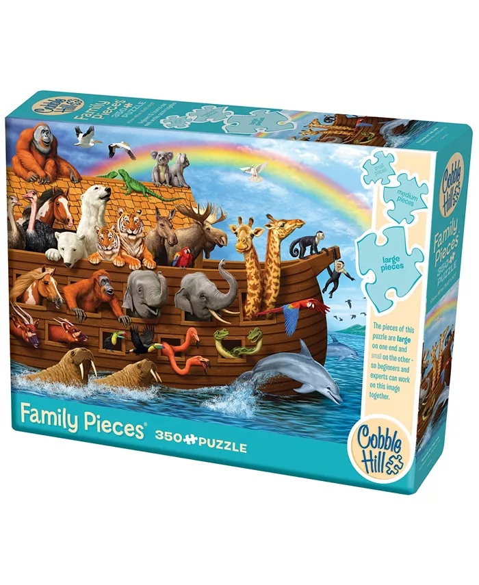 Areyougame Cobble Hill Puzzle Company Family Pieces Jigsaw Puzzle - Voyage of the Ark - 350 Piece - Mycitystee