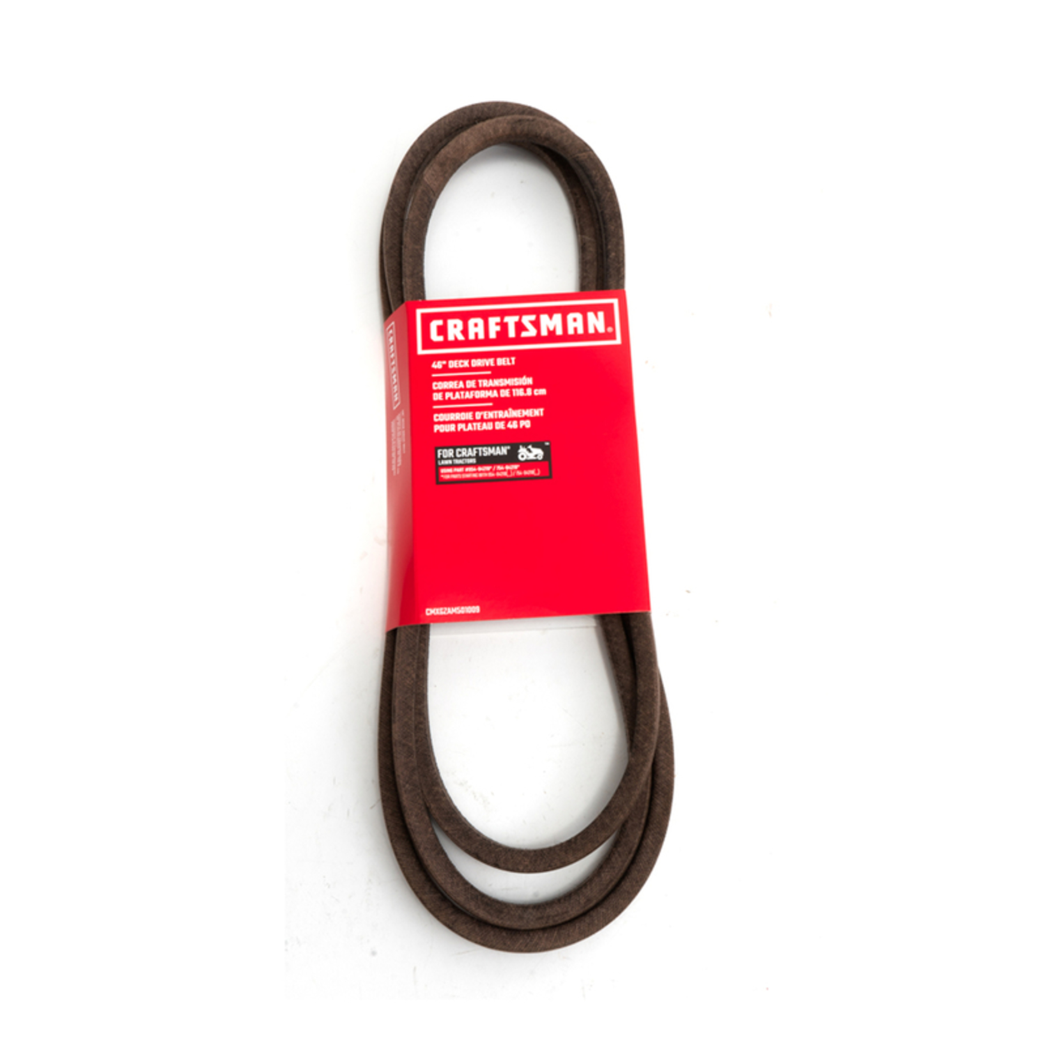 Craftsman Deck Drive Belt 0.54 in. W X 103.24 in. L For Lawn Tractor - Mycitystee