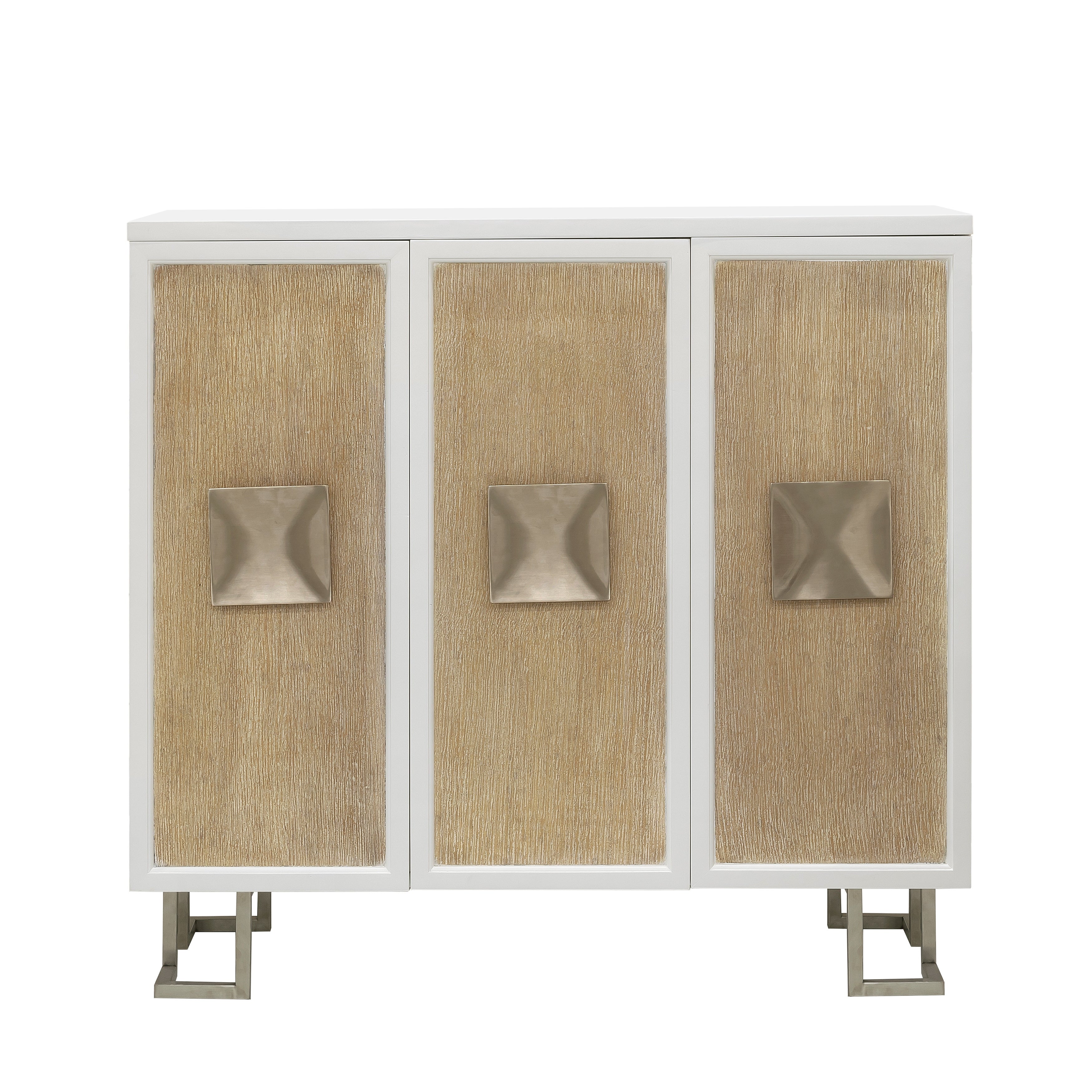 3 Door Storage Accent Chest with Drawer - - 37590855 - Mycitystee