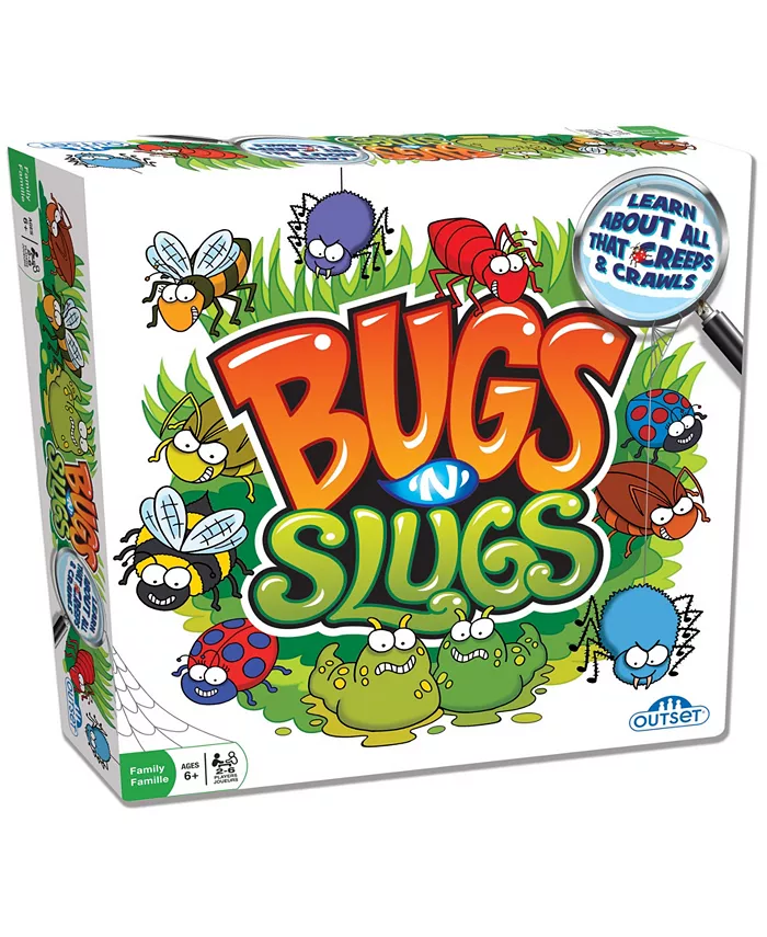 Outset Media Bugs 'N' Slugs Board Game - Mycitystee