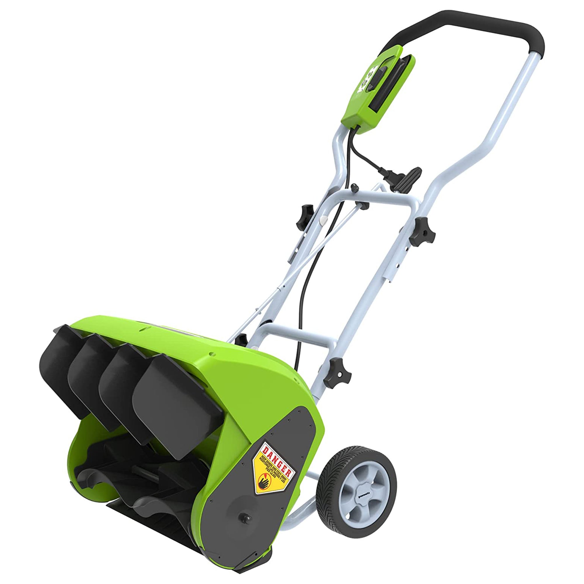 10 Amp Corded 16-Inch Snow Thrower | Greenworks Tools - Mycitystee