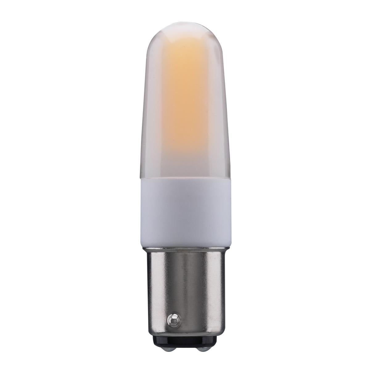 LED 4 Watt BA15D FR 3K 120- 130 Volt - Frost - Mycitystee