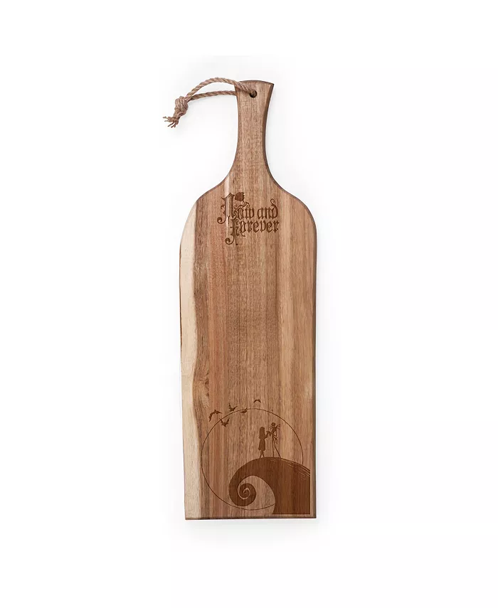 Picnic Time Toscanaandreg by Disney's Nightmare Before Christmas Jack and Sally Artisan 24-in Acacia Serving Plank - Mycitystee