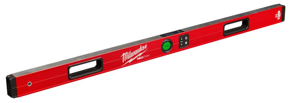 Milwaukee 48 in. REDSTICK Digital Level with PINPOINT Measurement Technology MLDIG48 from Milwaukee - Mycitystee