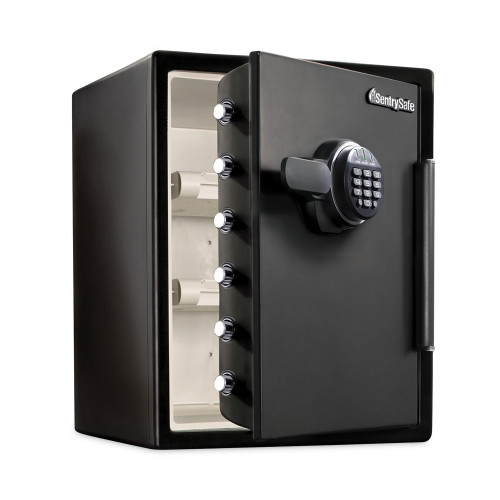 SentrySafe Fire-Safe with Digital Keypad Access， 2 cu ft， 18.67w x 19.38d x 23.88h， Black (SFW205EVB) - Mycitystee