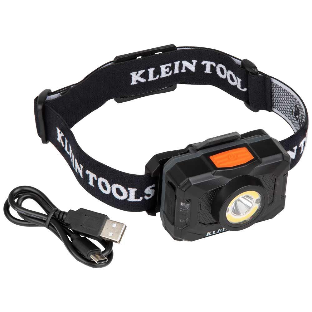 Klein Tools 2 Color LED Headlamp Rechargeable 56414 from Klein Tools - Mycitystee