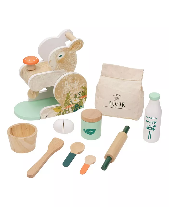 Manhattan Toy Company Bunny Hop Mixer Pretend Play Cooking Toy， Set of 10 - Mycitystee