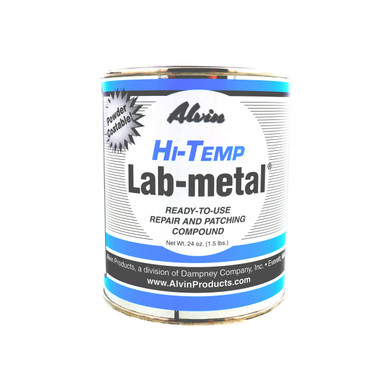 Alvin 24 oz Lab Metal Hi Temp Repair  Patching Epoxy Withstands 1000F - Mycitystee