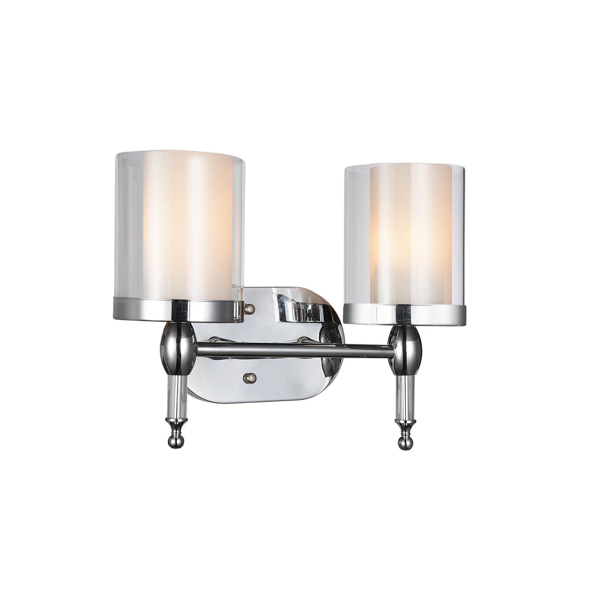 Maybelle 2 Light Vanity Light With Chrome Finish - Mycitystee