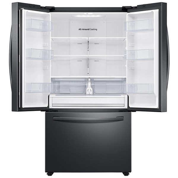 28.2 cu ft French Door Black Stainless Steel Refrigerator - Mycitystee
