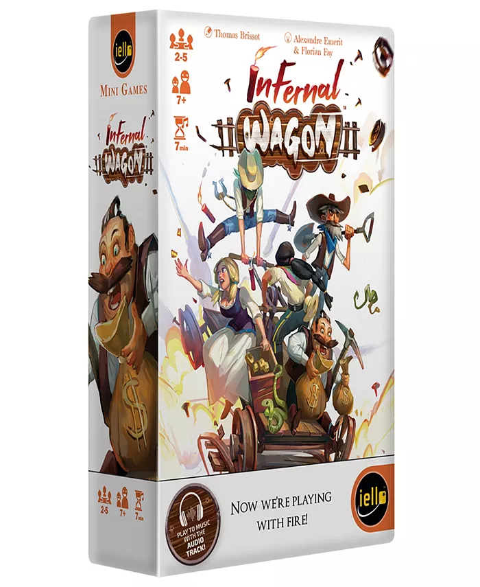 IELLO Infernal Wagon Quick Family Party Game - Mycitystee