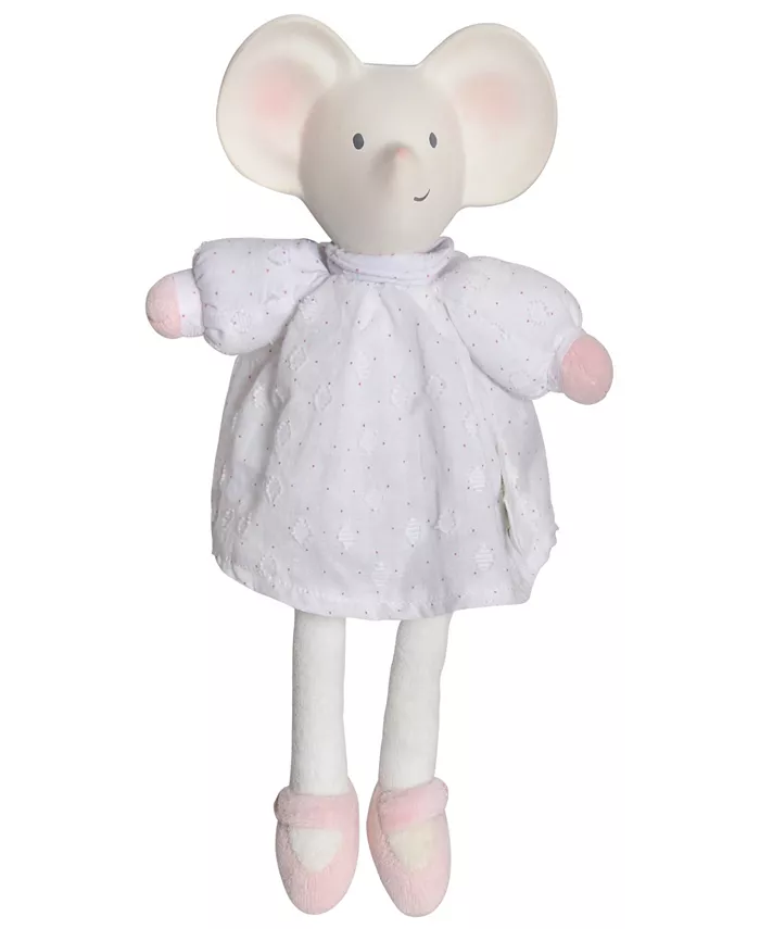 Meiya Alvin Tikiri Toys Meiya the Mouse Soft Fabric Bodied Doll with Rubber Head Toy， Great for Teething - Mycitystee