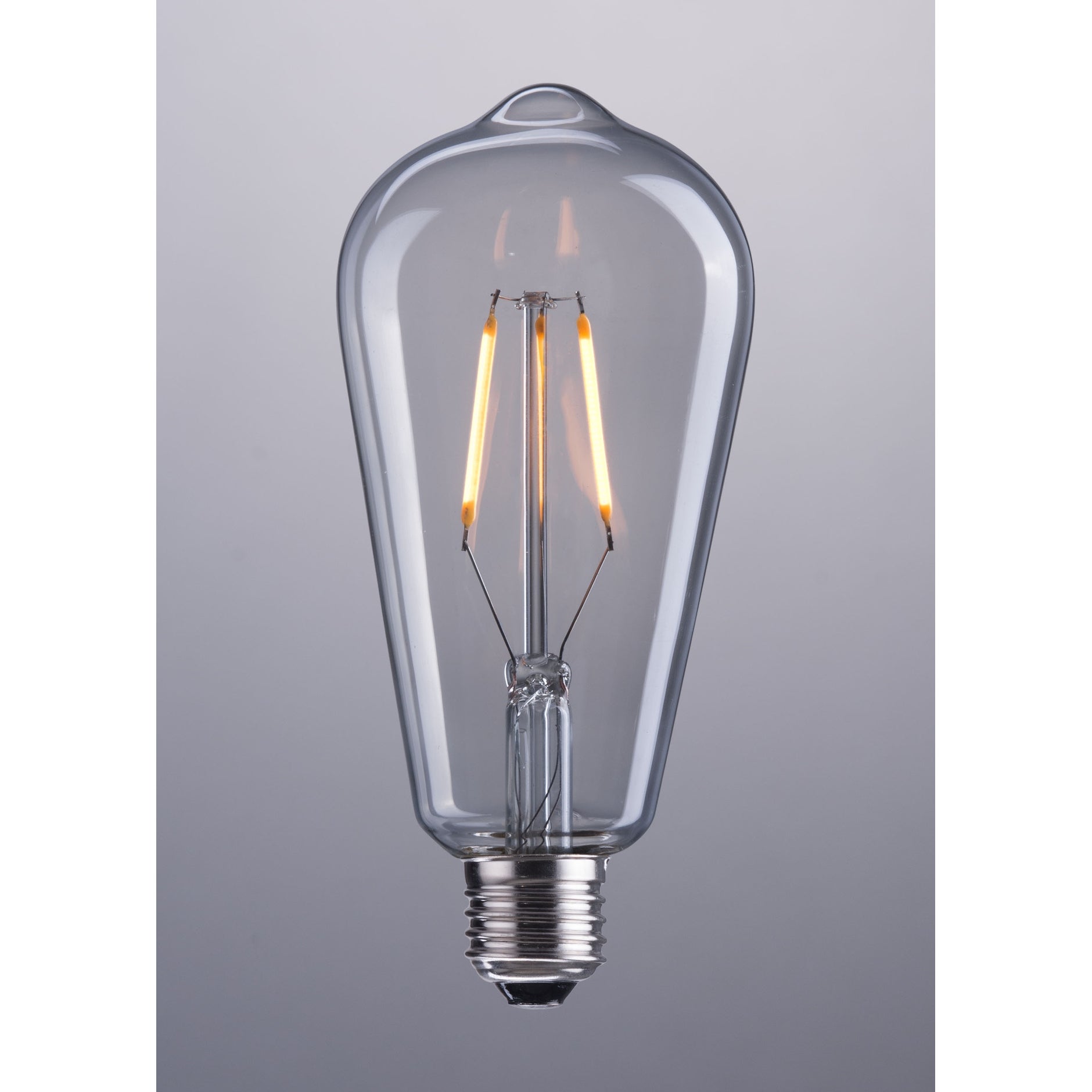 E26 ST64 2W LED 146 x 64 mm Clear - 2.5