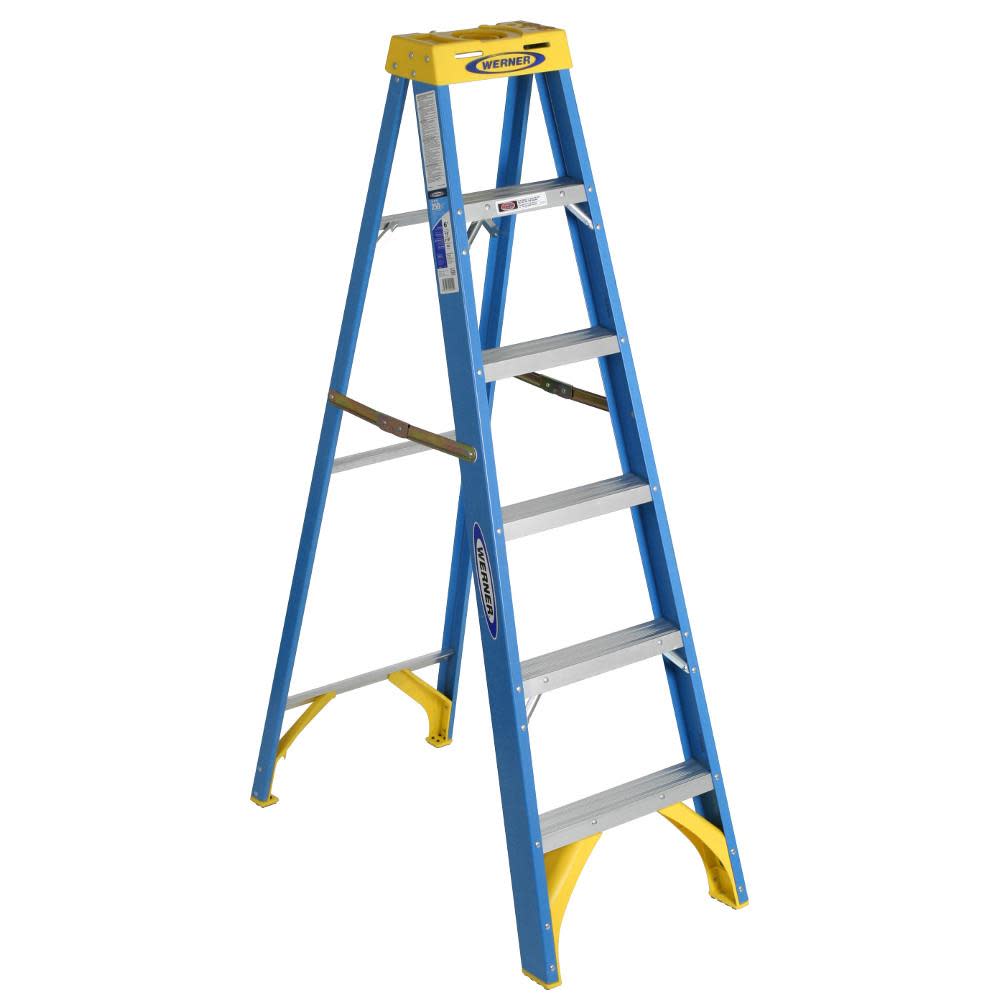 6 Ft. Type I Fiberglass Step Ladder - Mycitystee