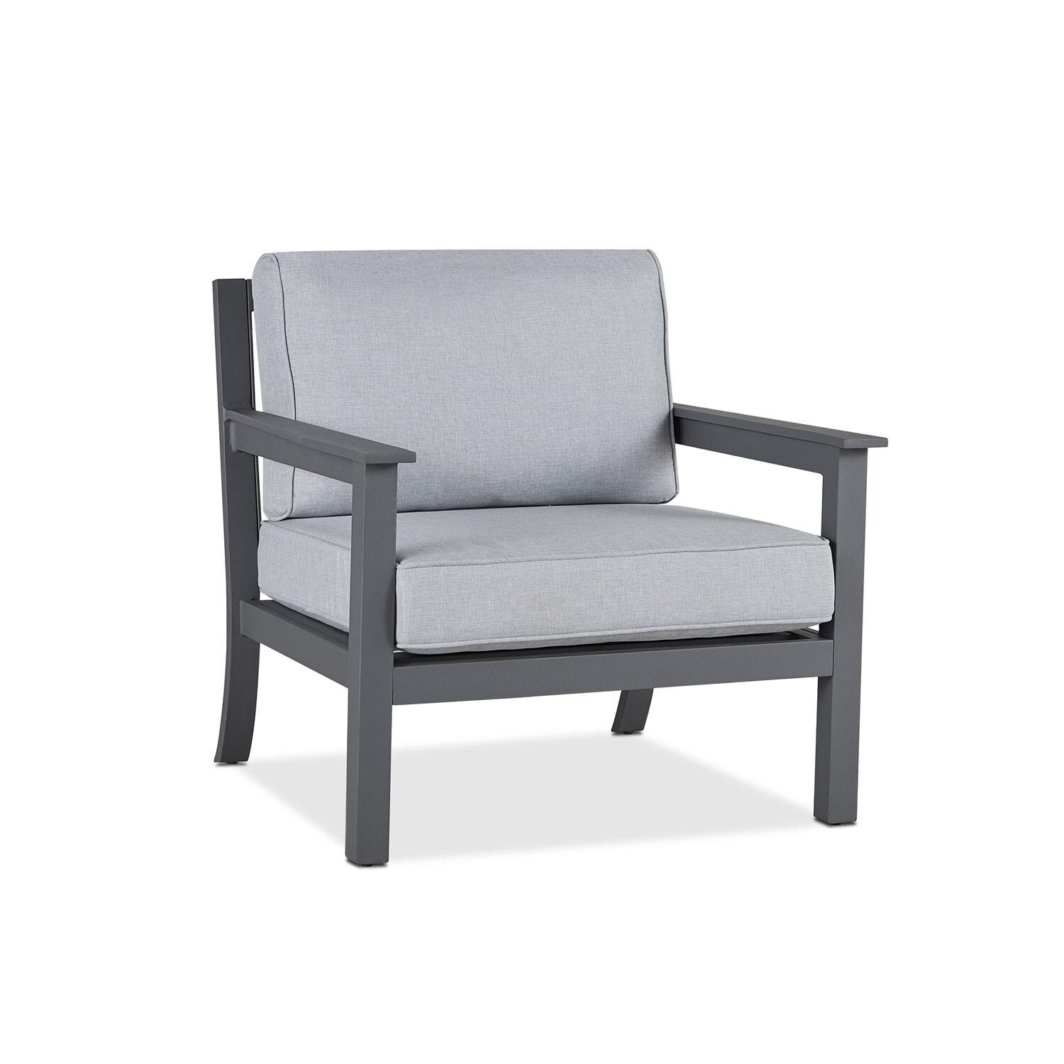 Lakeview Cabin Way Aluminum Club Chair - Mycitystee