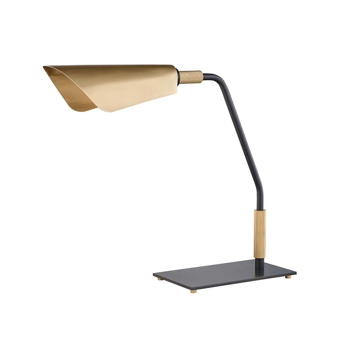 Hudson Valley Bowery 1-light Aged Old Bronze Table Lamp， Aged Old Bronze Metal - Mycitystee