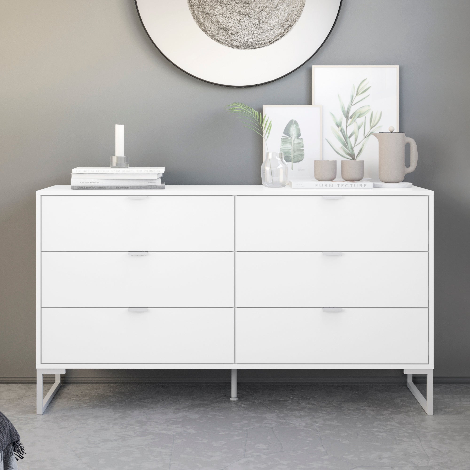 Cal Dresser - 6 Drawers - - 35171211 - Mycitystee